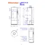 Каминная печь Romotop LUANCO N 03 листовой метал