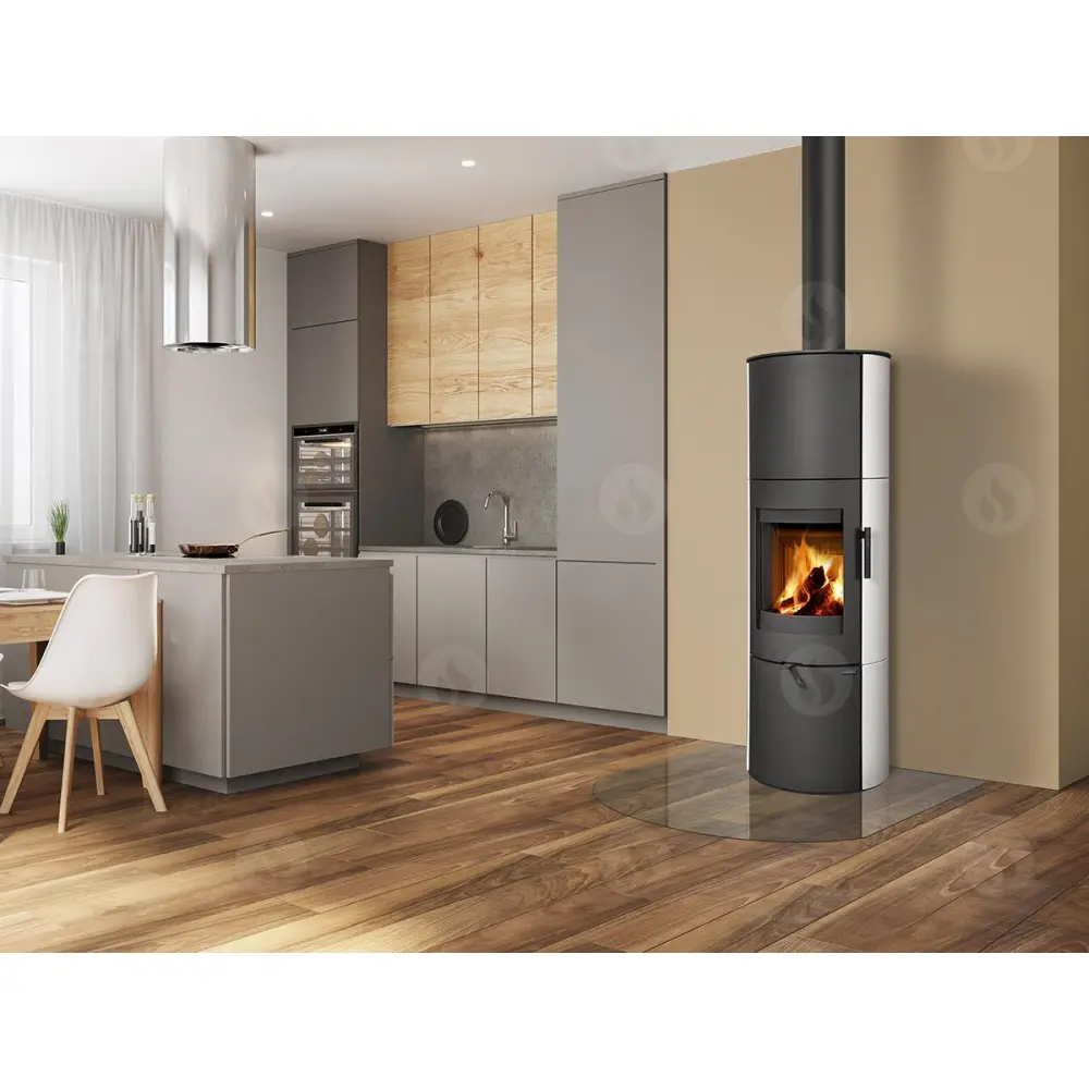 Каминная печь Romotop LUGO N 01 AKUM керамика под аккумуляцию