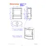 ROMOTOP NAVIA G 01 кераміка - камінна піч