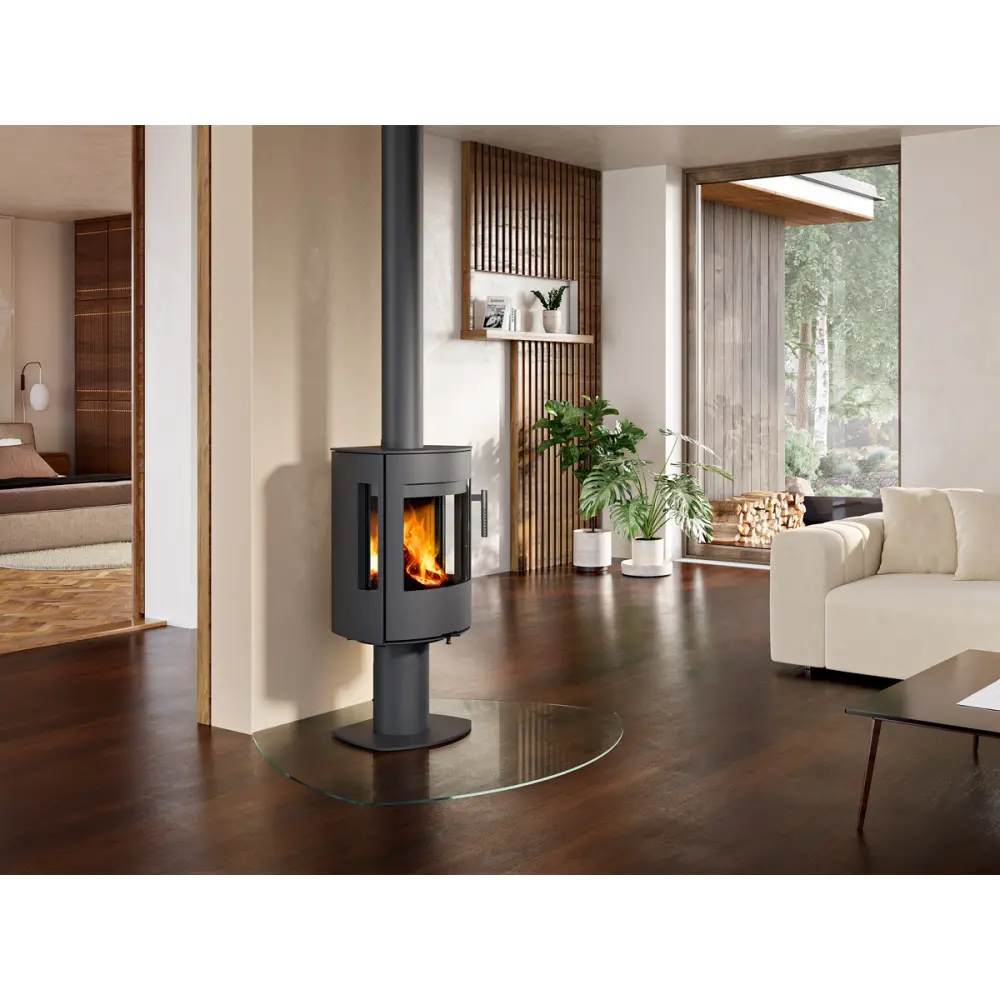 Каминная печь Romotop PARLA T 3S 30 сталь