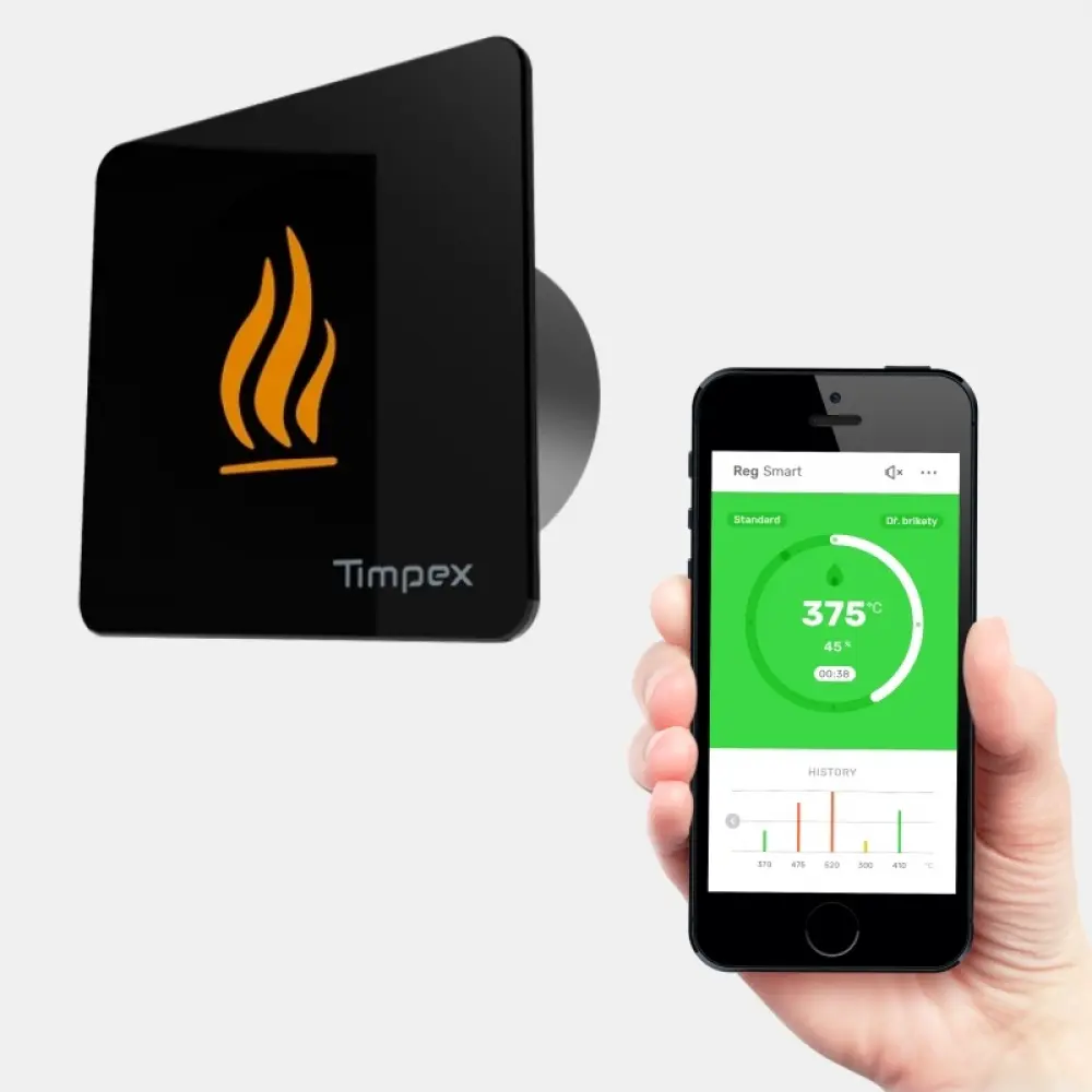 TIMPEX SMART 100 - автоматика управління горінням для печей-камінів (D=150 мм)