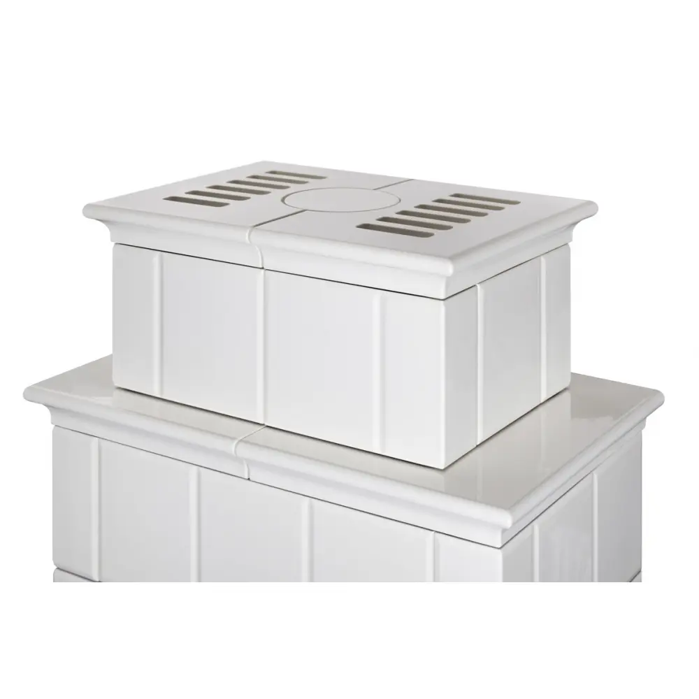 Кахельний камін Romotop BARACCA 10 H з вершиною - кахельний камін