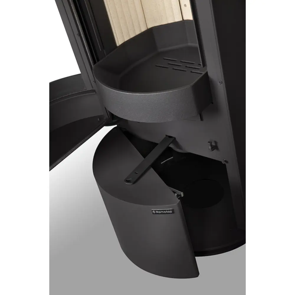 Камінна піч Romotop LUANCO N 03 AKUM листовий метал під акумуляцію