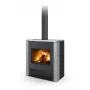 Піч-камін з теплообмінником, подвійне скло Romotop TELDE 20 камінь
