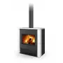 Піч-камін з теплообмінником, подвійне скло Romotop TELDE 10 кераміка