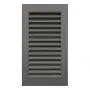 Вентиляционная решетка для камина SAVEN Hide Vertical 30x17 графитовая