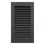 Вентиляционная решетка для камина SAVEN Hide Vertical 30x17 черная