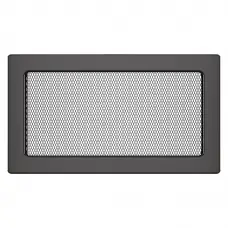 Вентиляционная решетка для камина SAVEN 17х30 графитовая