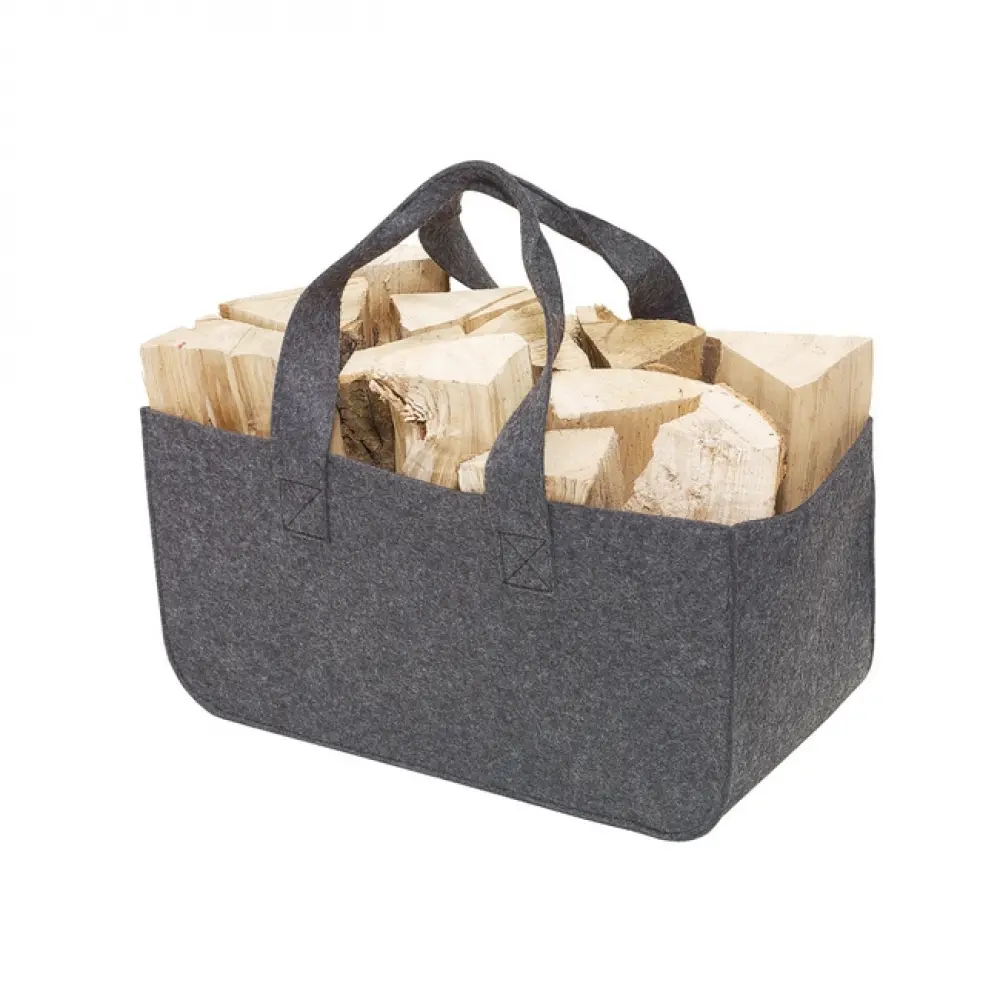 Сумка для дров с фетра