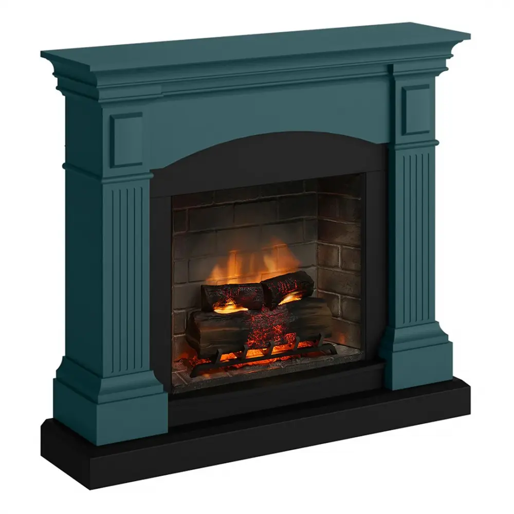 Каминокомплект TAGU MAGNA PowerFlame 2 бирюзовый