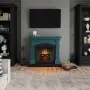 Каминокомплект TAGU MAGNA PowerFlame 2 бирюзовый