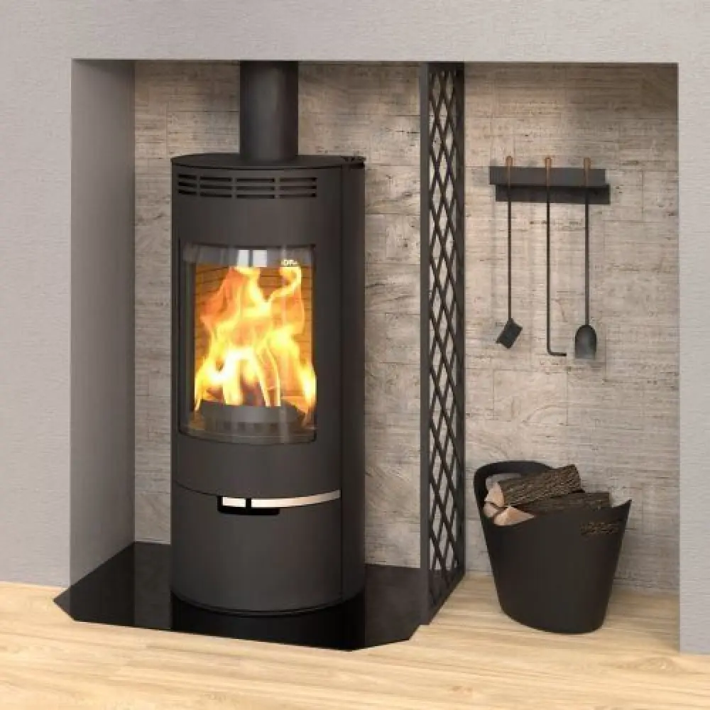 Отопительная печь камин Thorma ANDORRA black