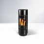 Опалювальна піч Thorma ATIKA Ceramic Extra чорний глянець
