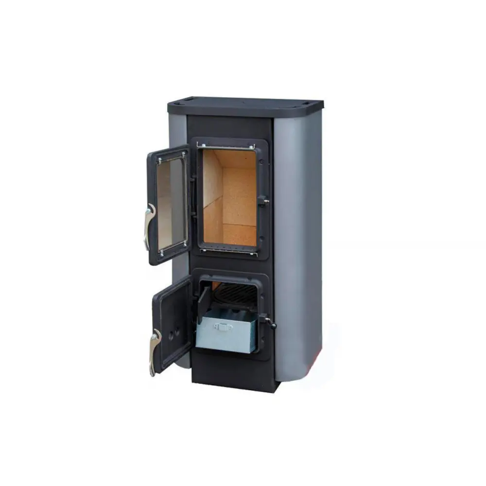 Отопительная печь Thorma MERANO black/gray