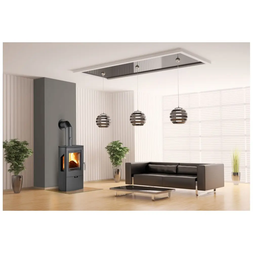 Опалювальна піч камін Thorma WIKANTICA grey