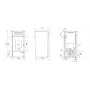 Пеллетная печь Defro Home Aquapell черная