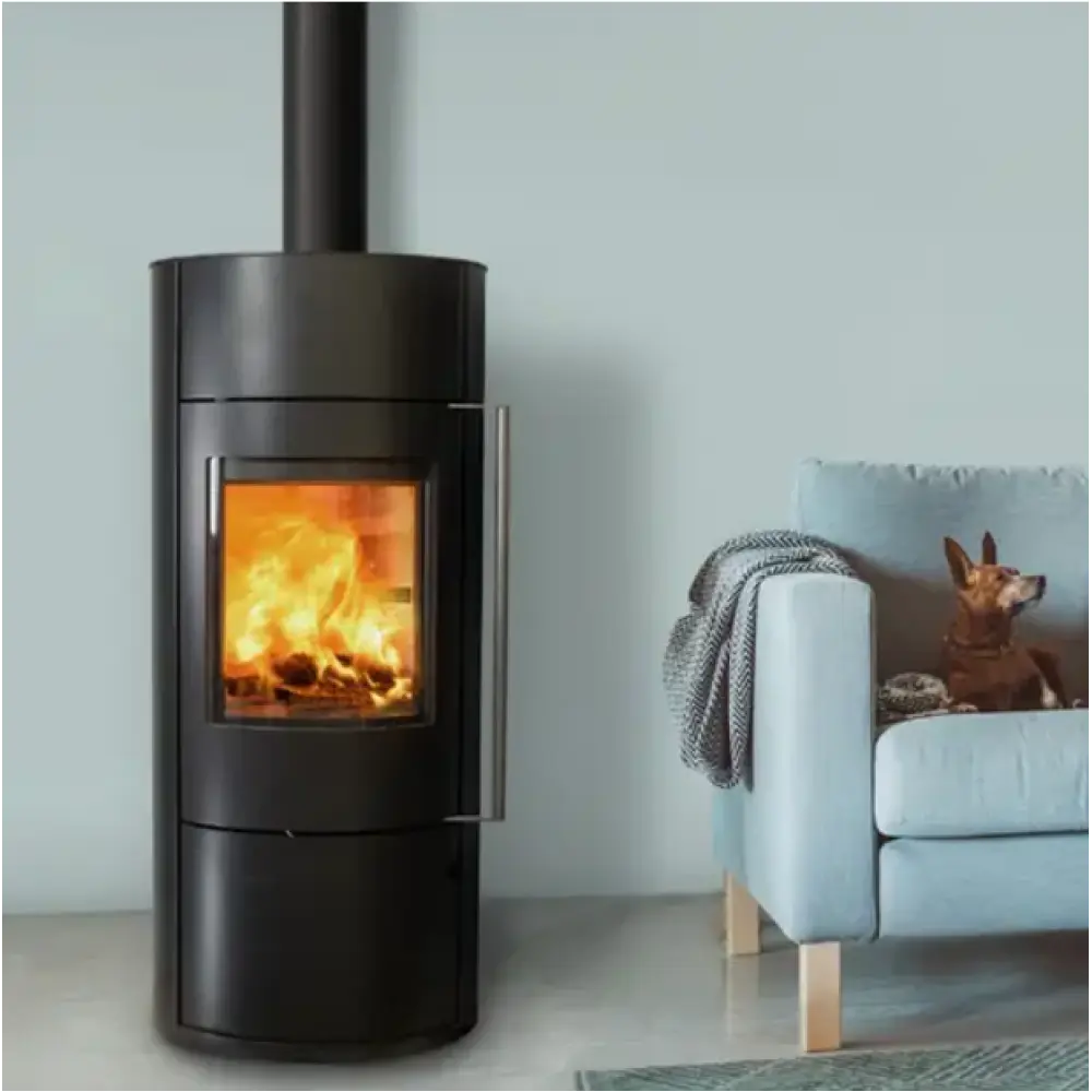 Камінна піч Color Stove Si_7 L BLACK STEEL