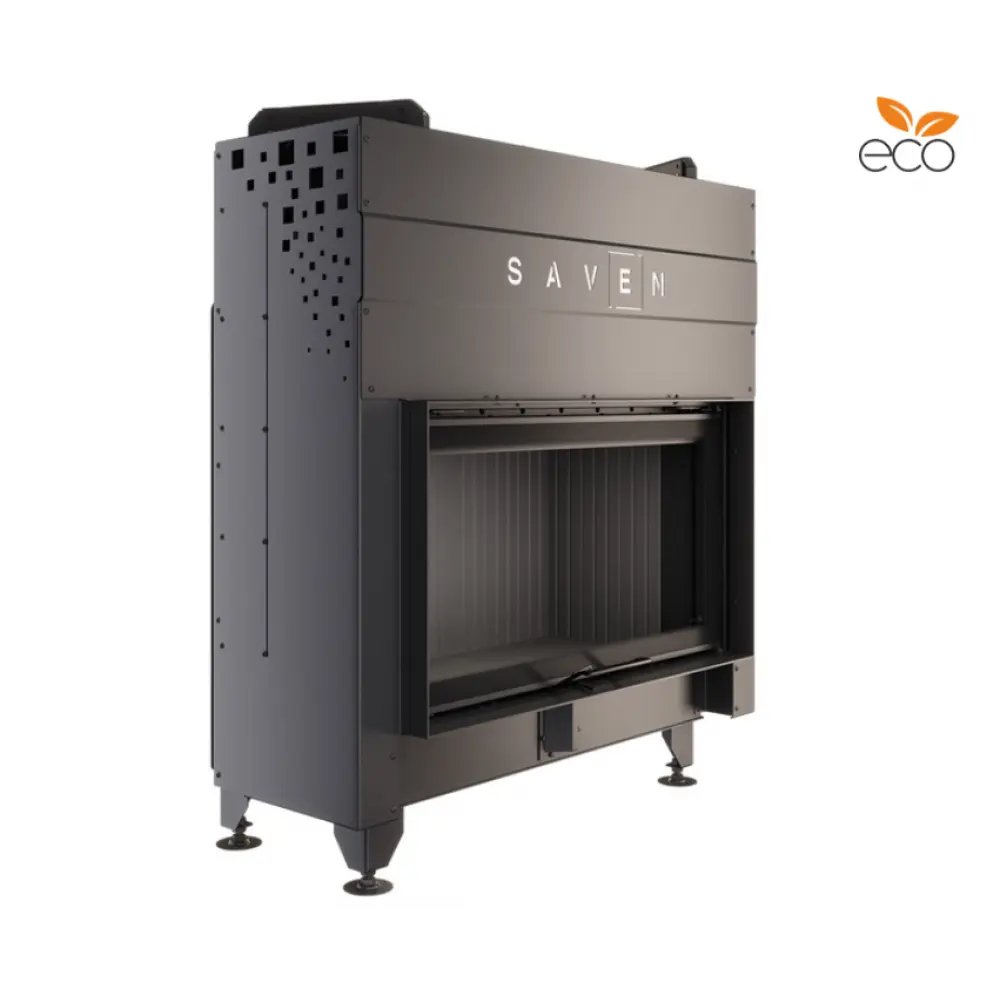 Каминная топка SAVEN Energy Up 90х50 Black (19,0 kW) ECO