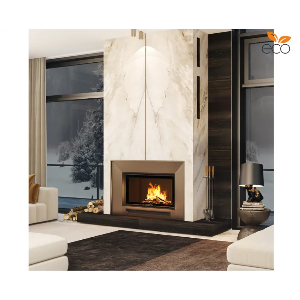 Каминная топка SAVEN Energy Up 90х50 Black (19,0 kW) ECO