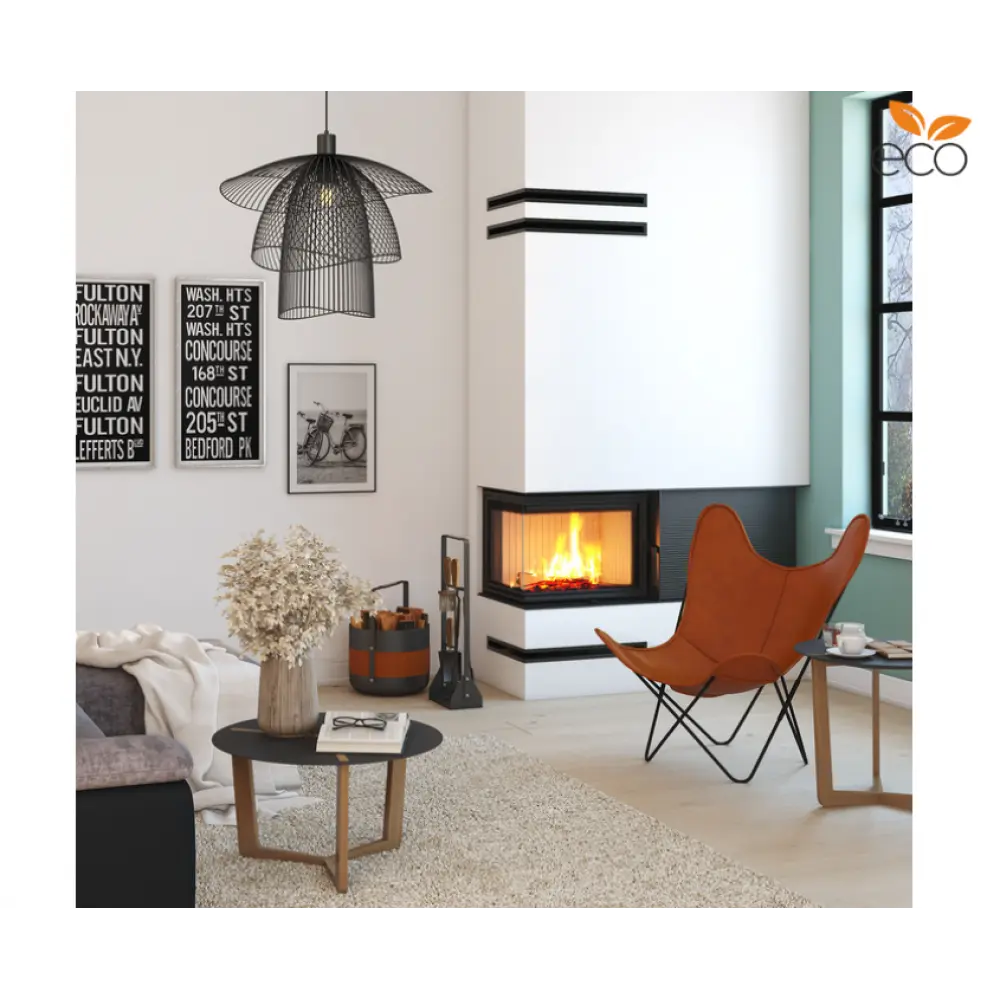 Каминная топка угловая SAVEN Energy 65х50х47L (14,5 kW) ECO