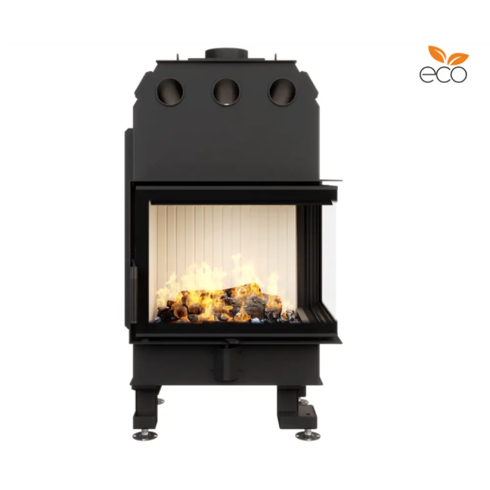 Каминная топка угловая SAVEN Energy 65х50х47R (14,5 kW) ECO