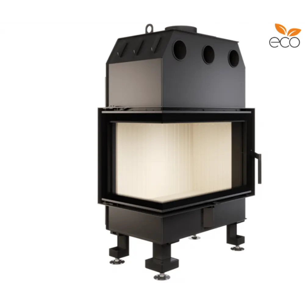 Камінна топка кутова SAVEN Energy 75х50х47L (15,1 kW) ECO