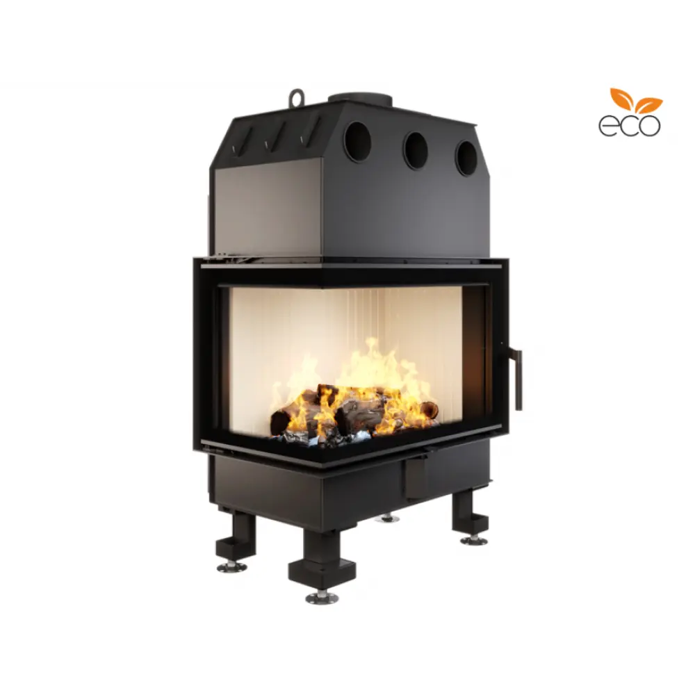 Камінна топка кутова SAVEN Energy 75х50х47L (15,1 kW) ECO
