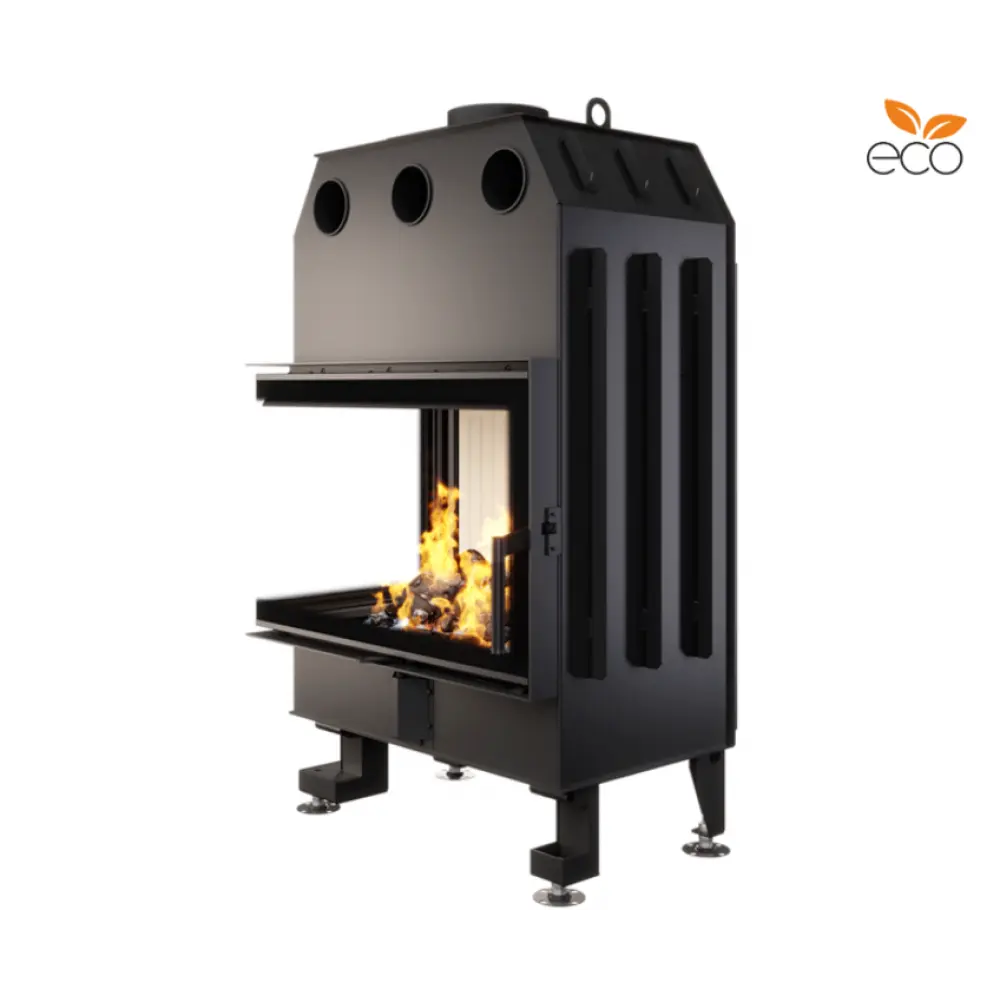 Камінна топка кутова SAVEN Energy 75х50х47L (15,1 kW) ECO