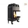 Каминная топка угловая SAVEN Energy 75х50х47R (15,1 kW) ECO