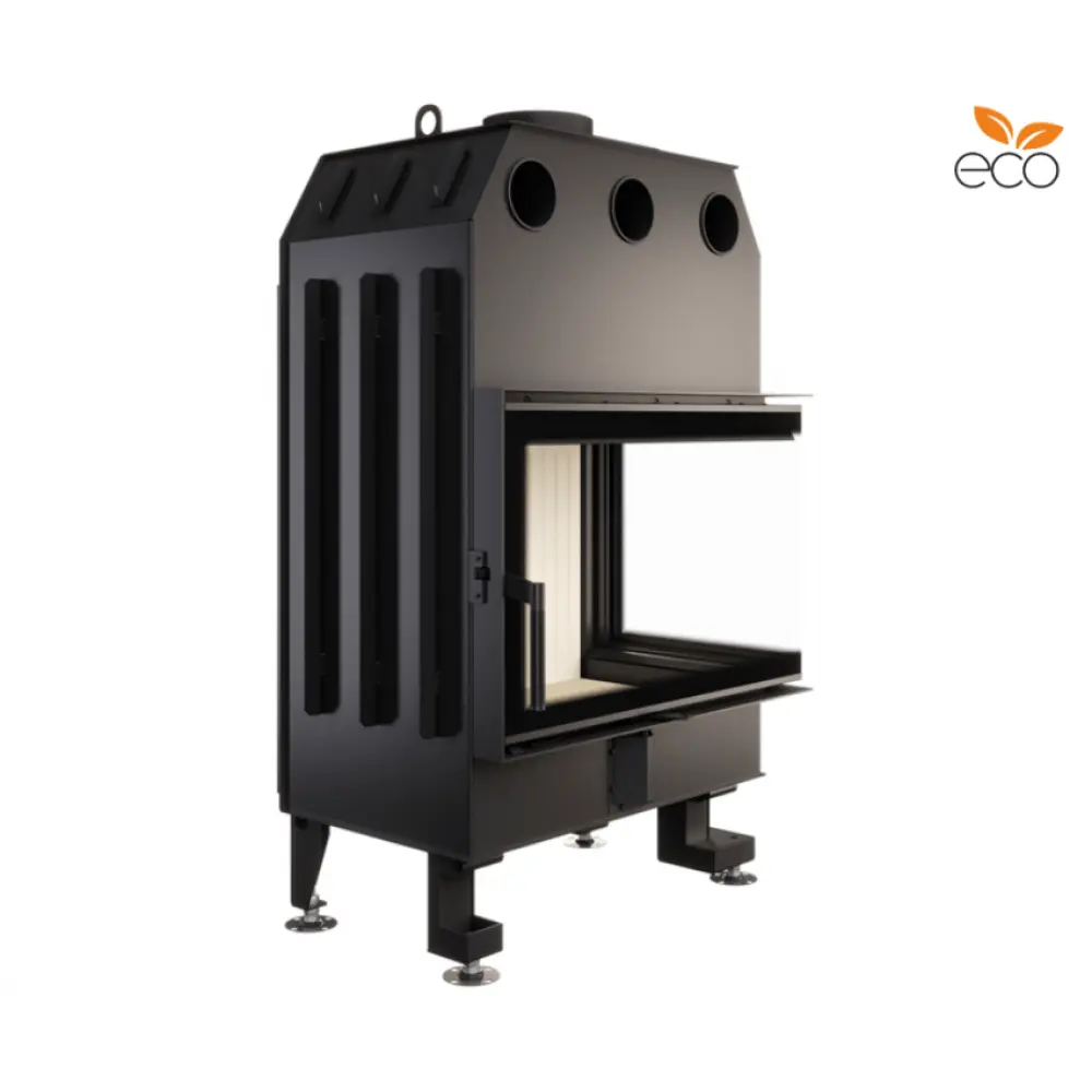 Каминная топка угловая SAVEN Energy 75х50х47R (15,1 kW) ECO