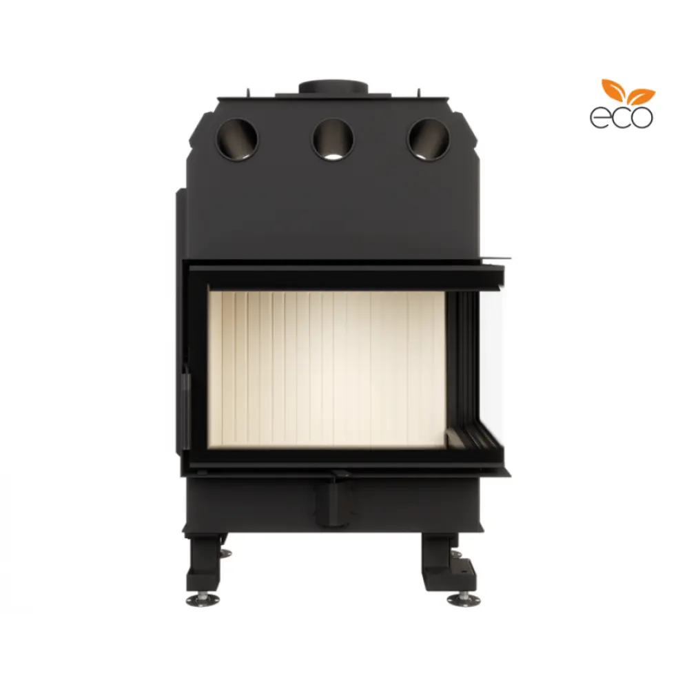 Каминная топка угловая SAVEN Energy 75х50х47R (15,1 kW) ECO