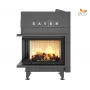 Каминная топка угловая SAVEN Energy Up 85х50х47L (17,0 kW) ECO