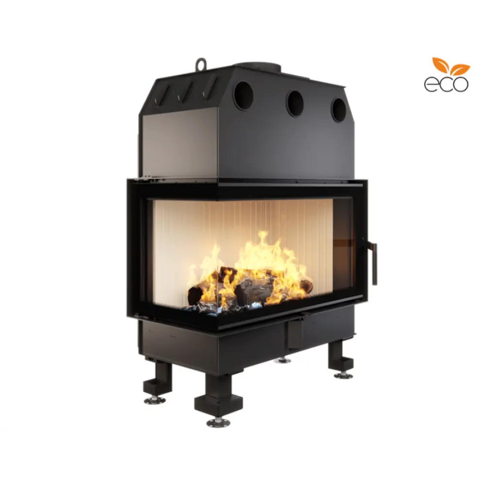 Каминная топка угловая SAVEN Energy 85х50х47L (17,0 kW) ECO