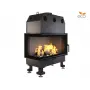 Каминная топка угловая SAVEN Energy 85х50х47L Black (17,0 kW) ECO