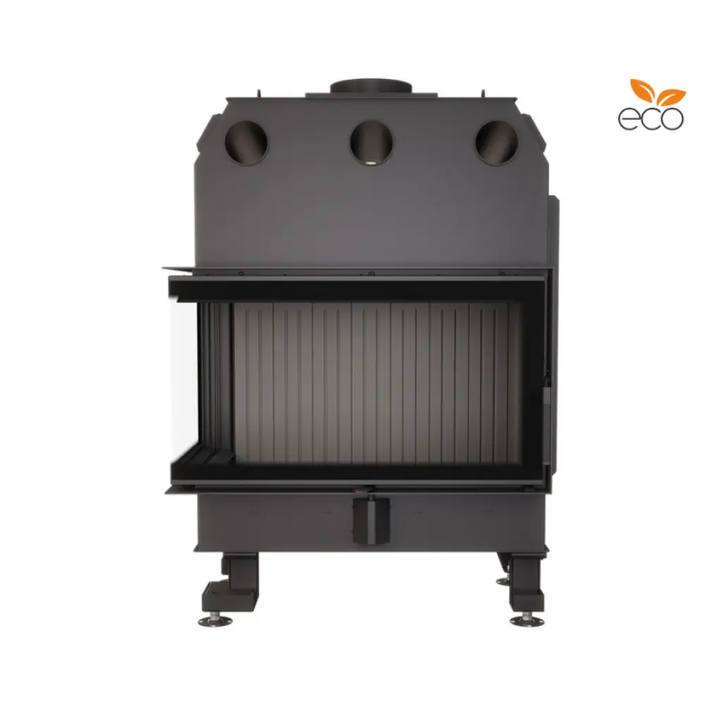 Каминная топка угловая SAVEN Energy 85х50х47L Black (17,0 kW) ECO