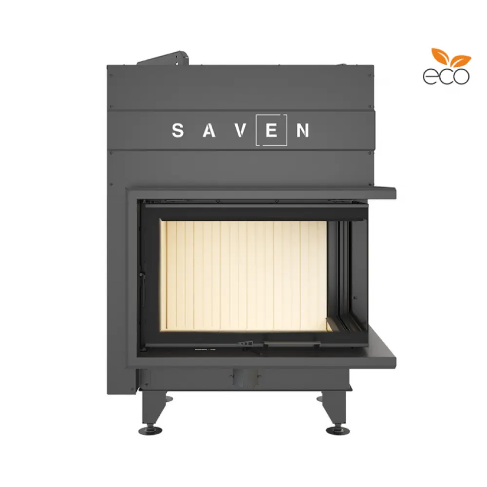 Каминная топка угловая SAVEN Energy Up 85х50х47R (17,0 kW) ECO