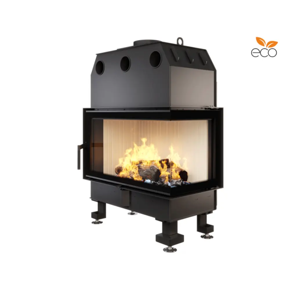 Каминная топка угловая SAVEN Energy 85х50х47R (17,0 kW) ECO