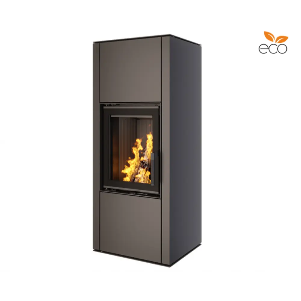 Печь камин SAVEN Vatra L 40x50 Black ECO