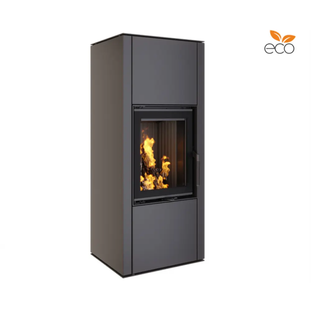 Печь камин SAVEN Vatra L 40x50 Black ECO