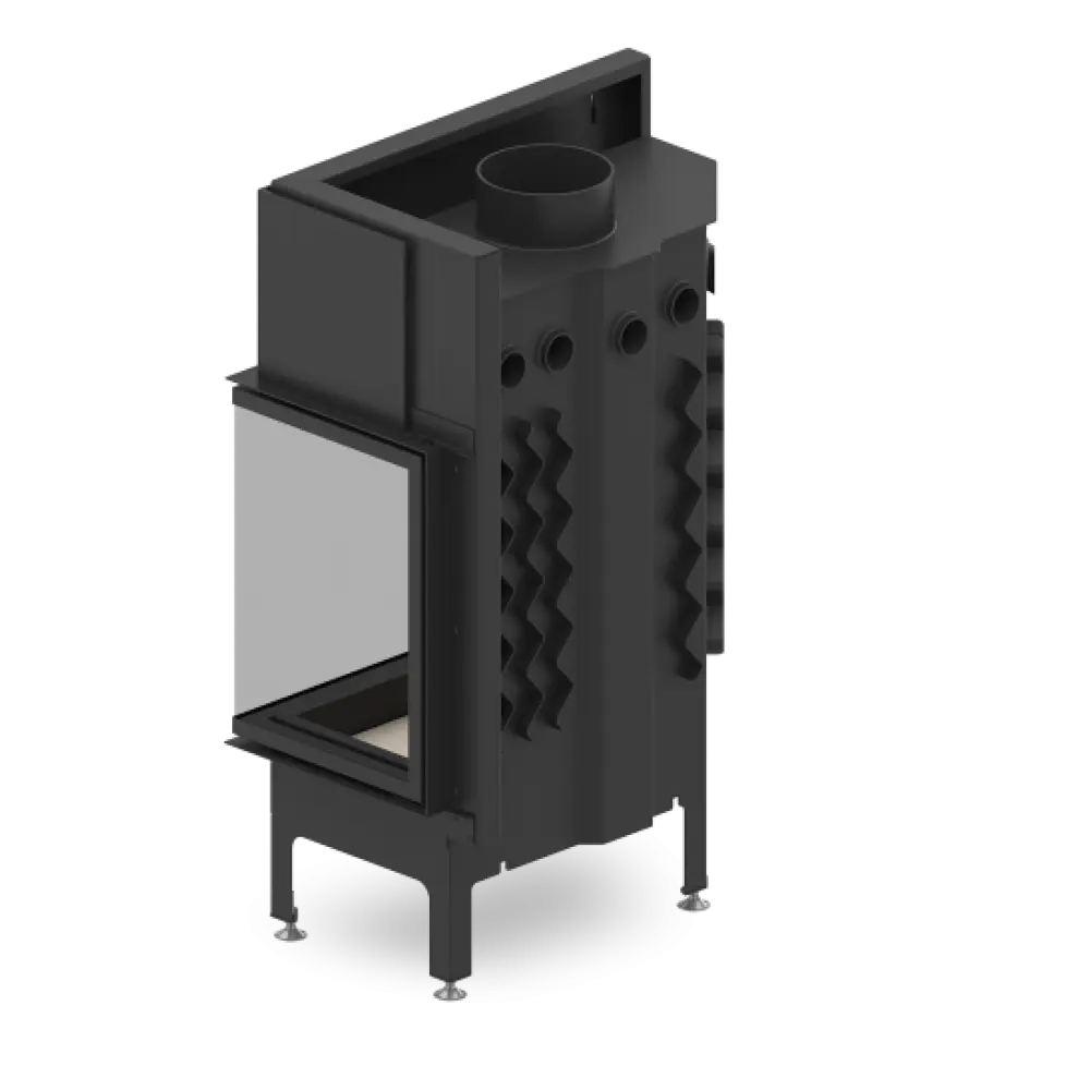 Камінна топка HITZE ALBERO AL16R.H-D кутова