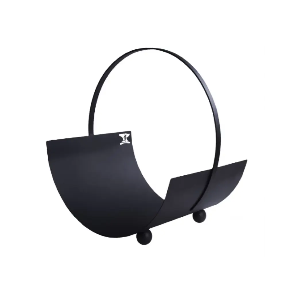 Набор для камина Ferrum Экскалибур М с корзиной для дров Факел