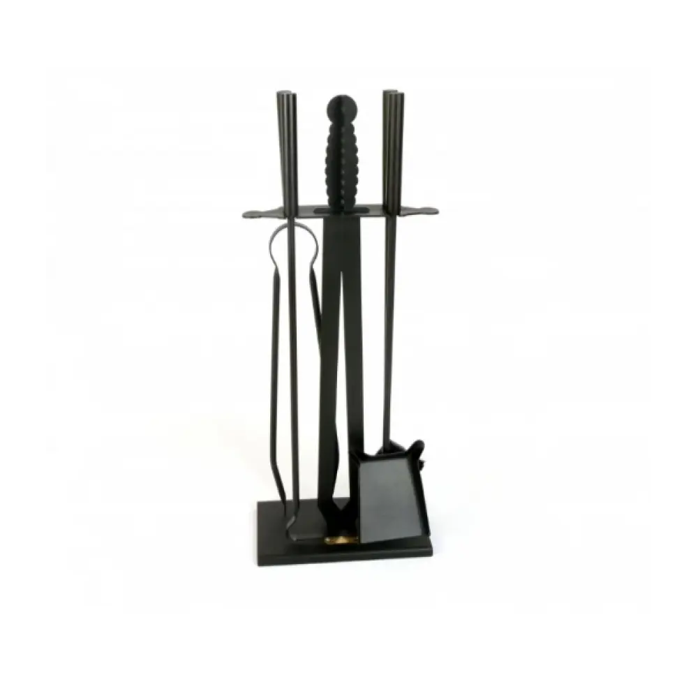 Набір для каміна Ferrum Екскалібур М з корзиною для дров Полум'я