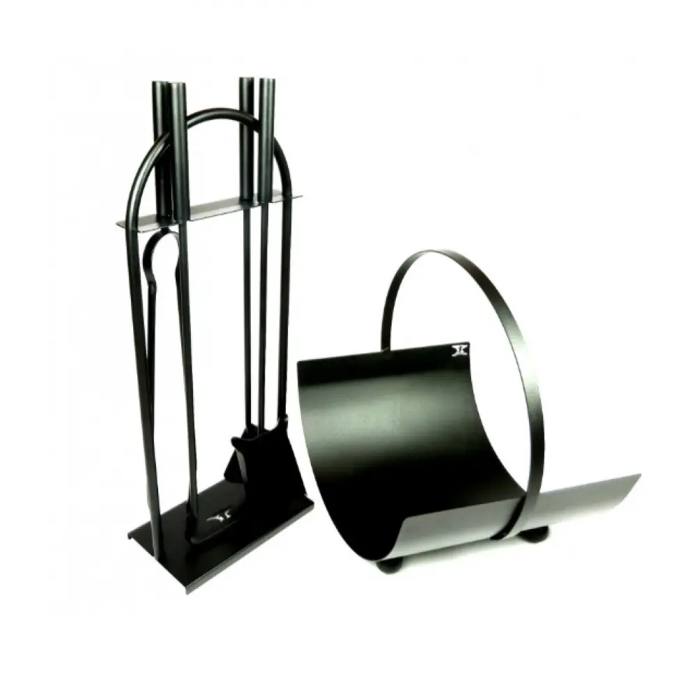 Набор для камина Ferrum Факел с корзиной для дров Факел