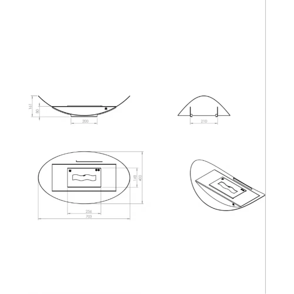 Биокамин Hitze RAVE