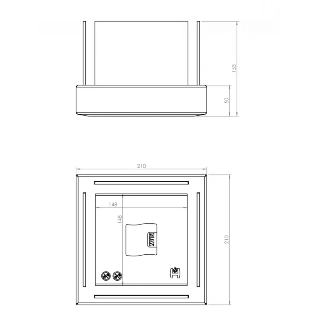 Биокамин Hitze SOCA