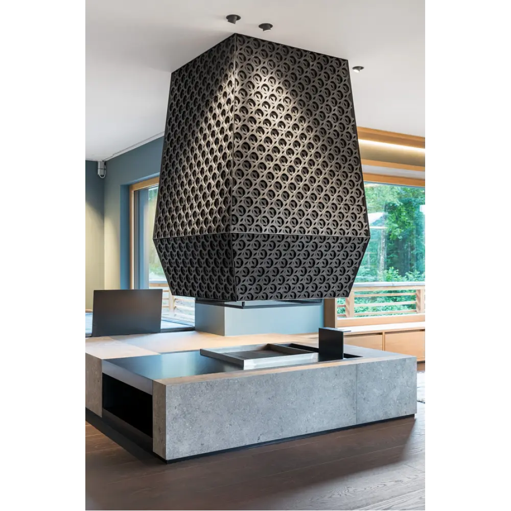 Дизайнерський камін BRUNNER Urfeuer open fireplace 4free70