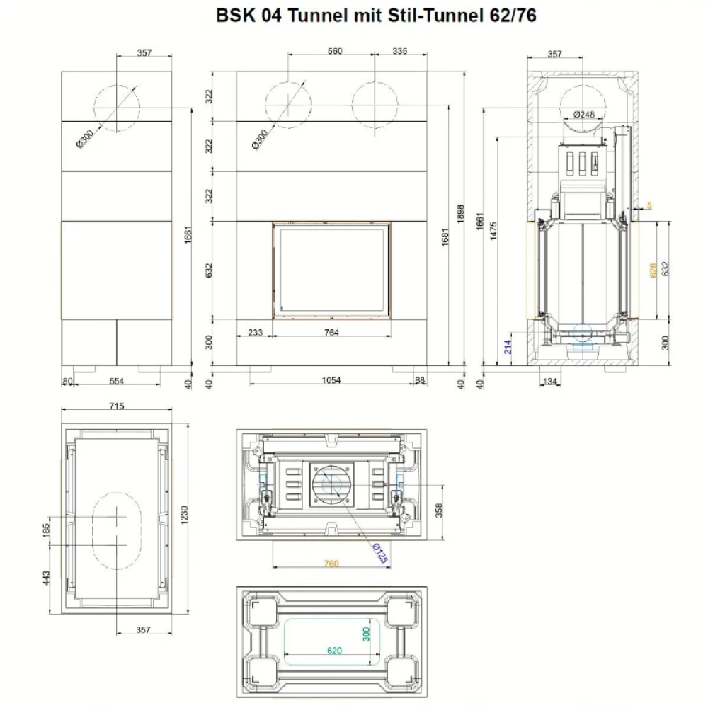 Камін Brunner BSK 04 tunnel (62/76)