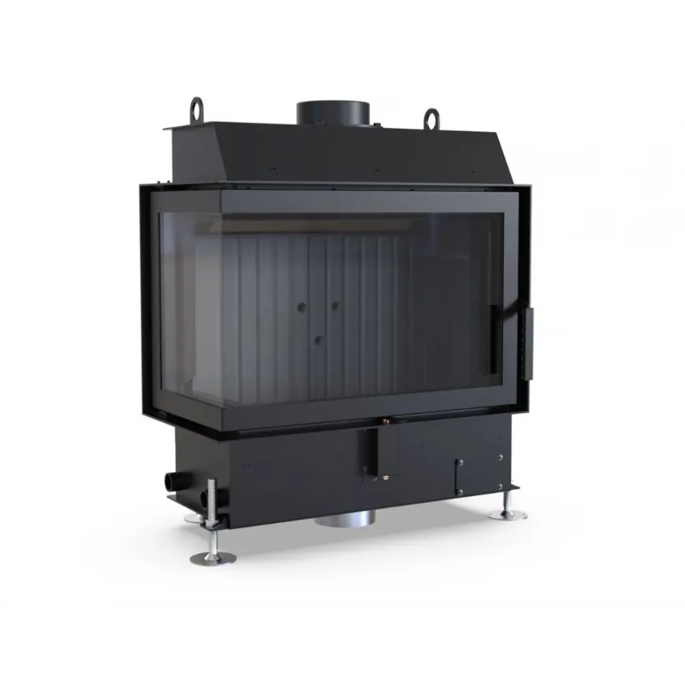 Каминная топка угловая Defro Home IMPULS SM BL Basic