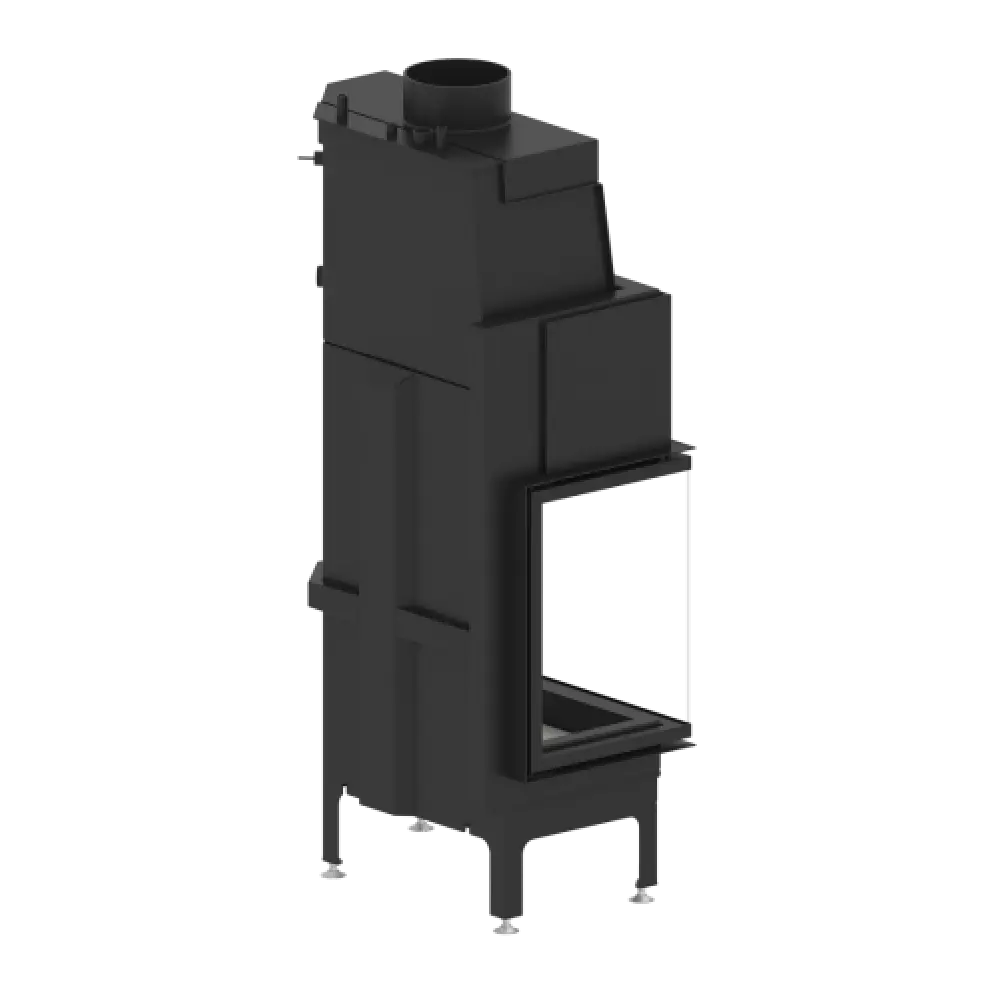 КАМІННА ТОПКА З ВОДЯНИМ КОНТУРОМ HITZE ALBERO AQUASYSTEM ALAQS68X53.L
