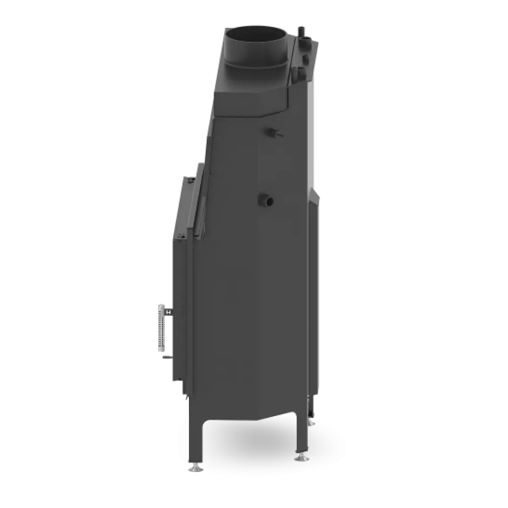 КАМИННАЯ ТОПКА С ВОДЯНЫМ КОНТУРОМ HITZE ALBERO AQUASYSTEM ALAQS68X53.R